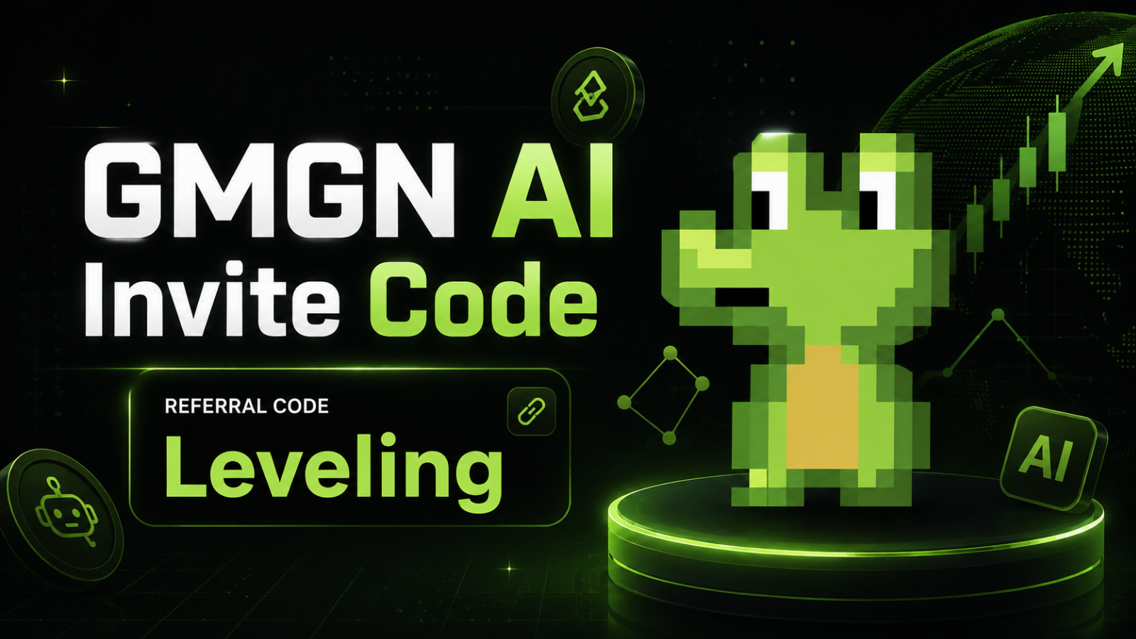 GMGN AI Trading Bot Invite Code "Leveling"